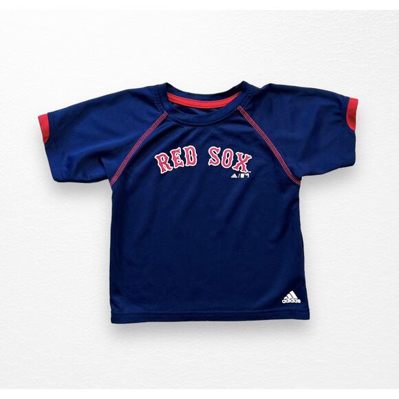 Adidas Boston Red Sox Active Tee, Size 4T - Picture 1 of 7